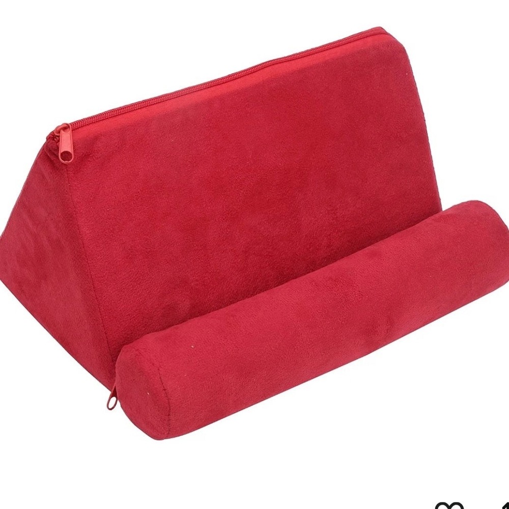BTSEURY Pillow Tablet Stand Holder – Red – New